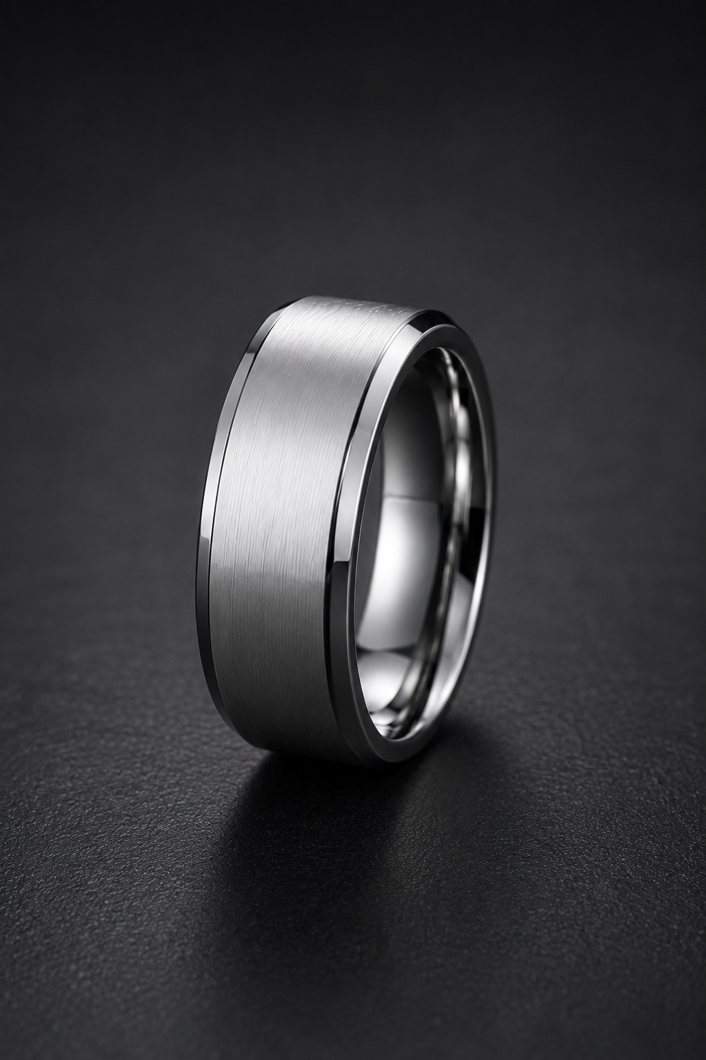 Axiom- Brushed Silver 8mm