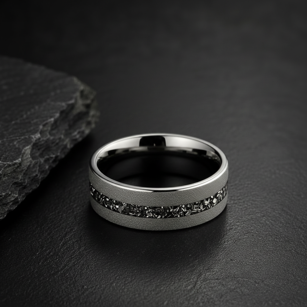 VILANI Grey Sandblasted Meteorite v2 — Left