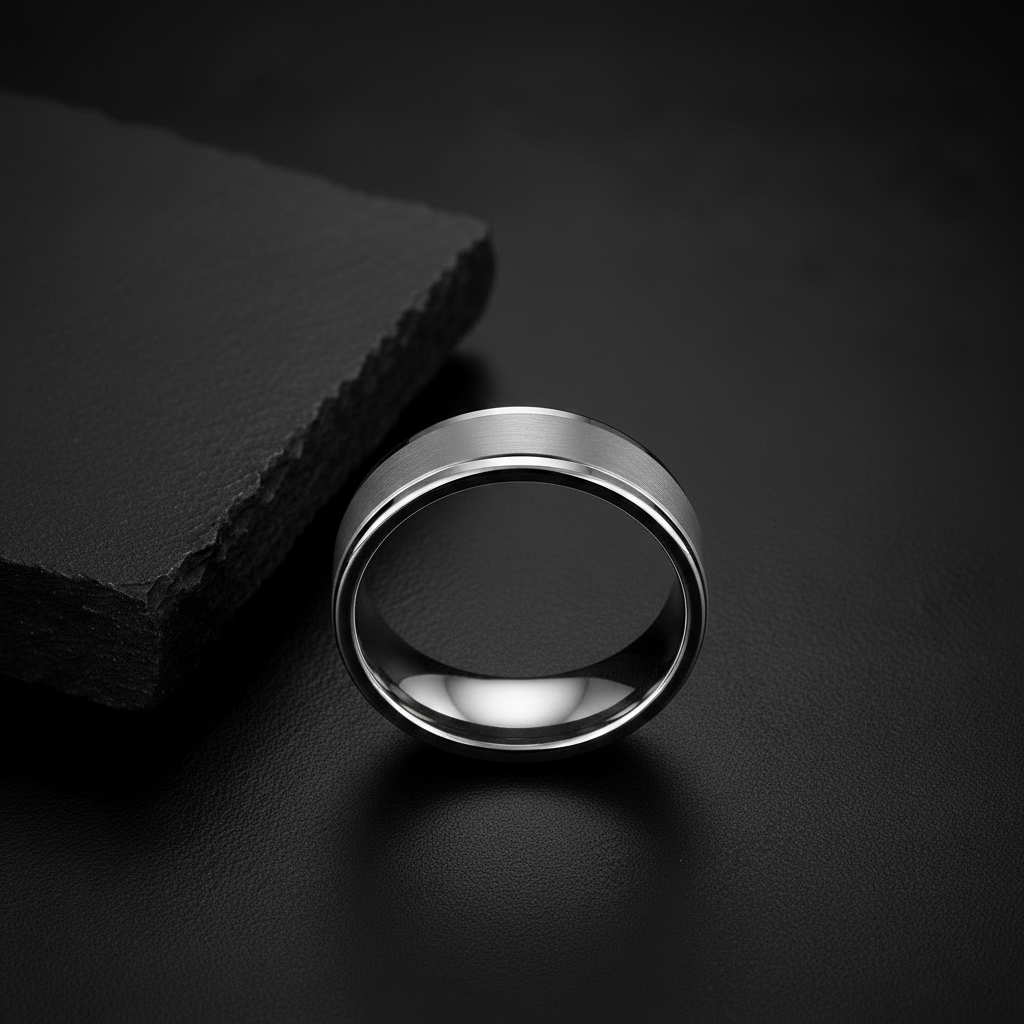 6mm Silver Bevel - Overhead