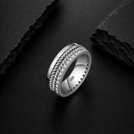 Arden - Pave Leaf S925