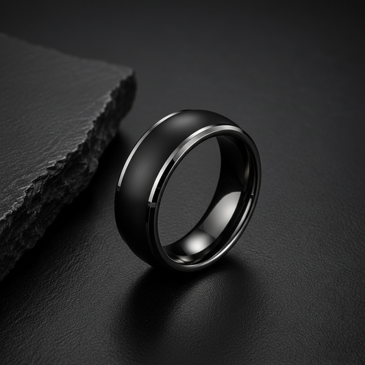 VILANI Black Dome Silver Trim — Right