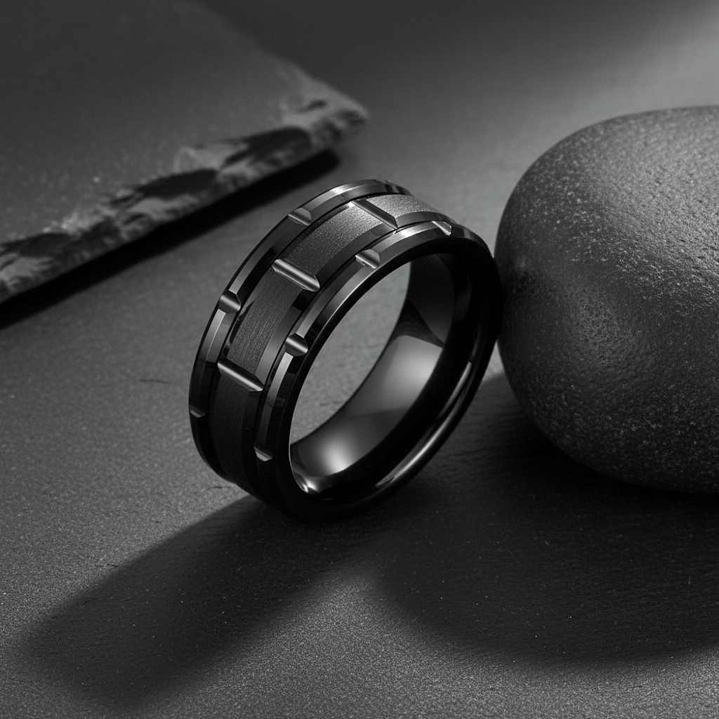 VILANI Brick Ring — Leaning