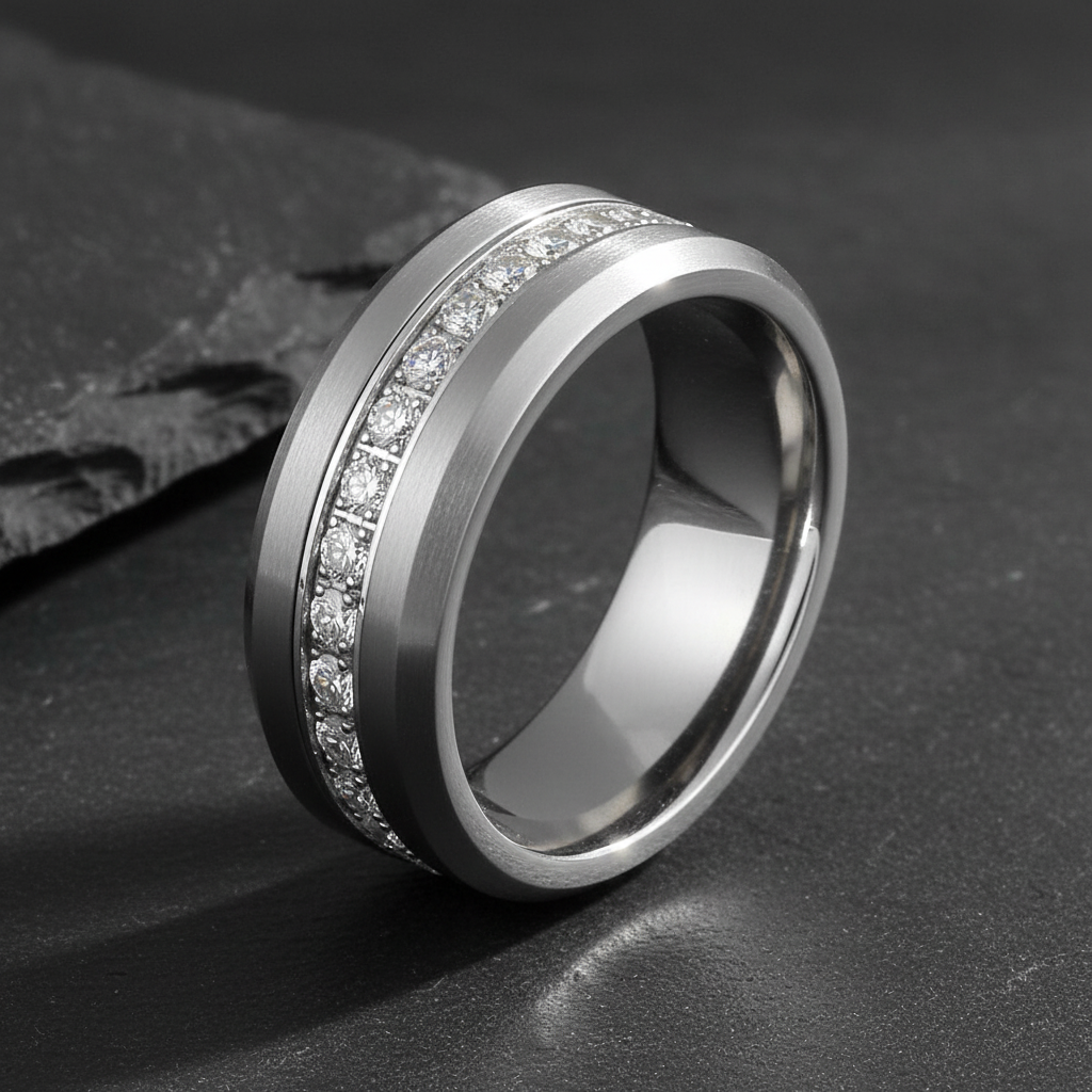 VILANI Diamond CZ Silver Ring — Hero
