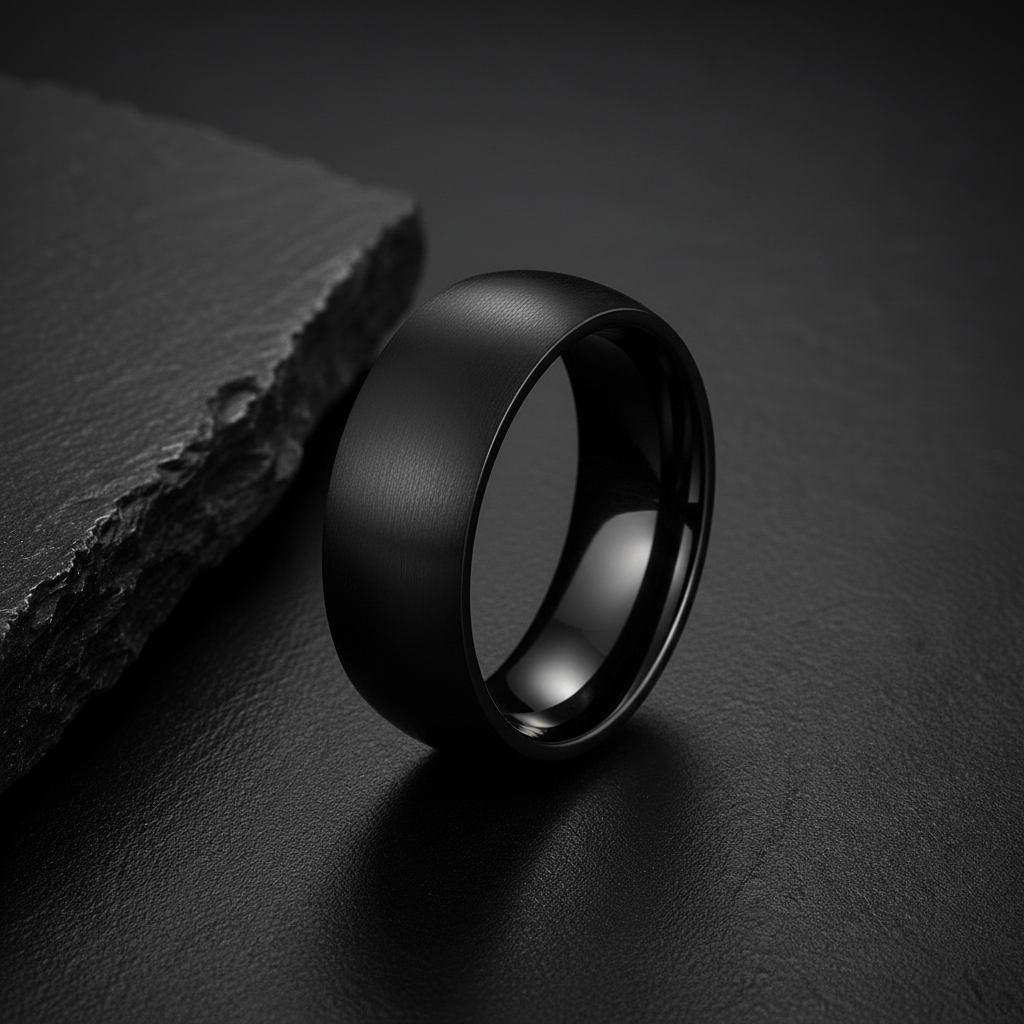 VILANI Matte Black Titanium Dome — Hero