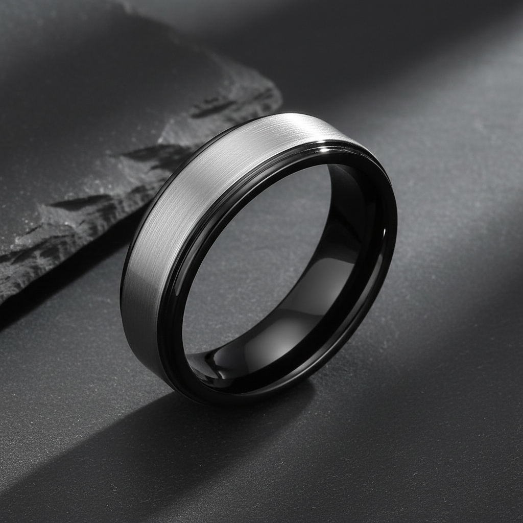 VILANI Silver Black Two-Tone — Hero