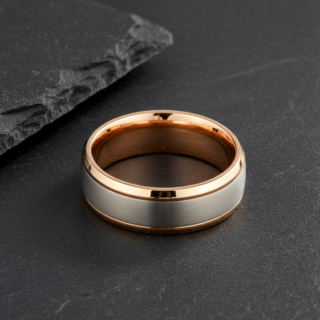 VILANI Silver Rose Gold — Flat
