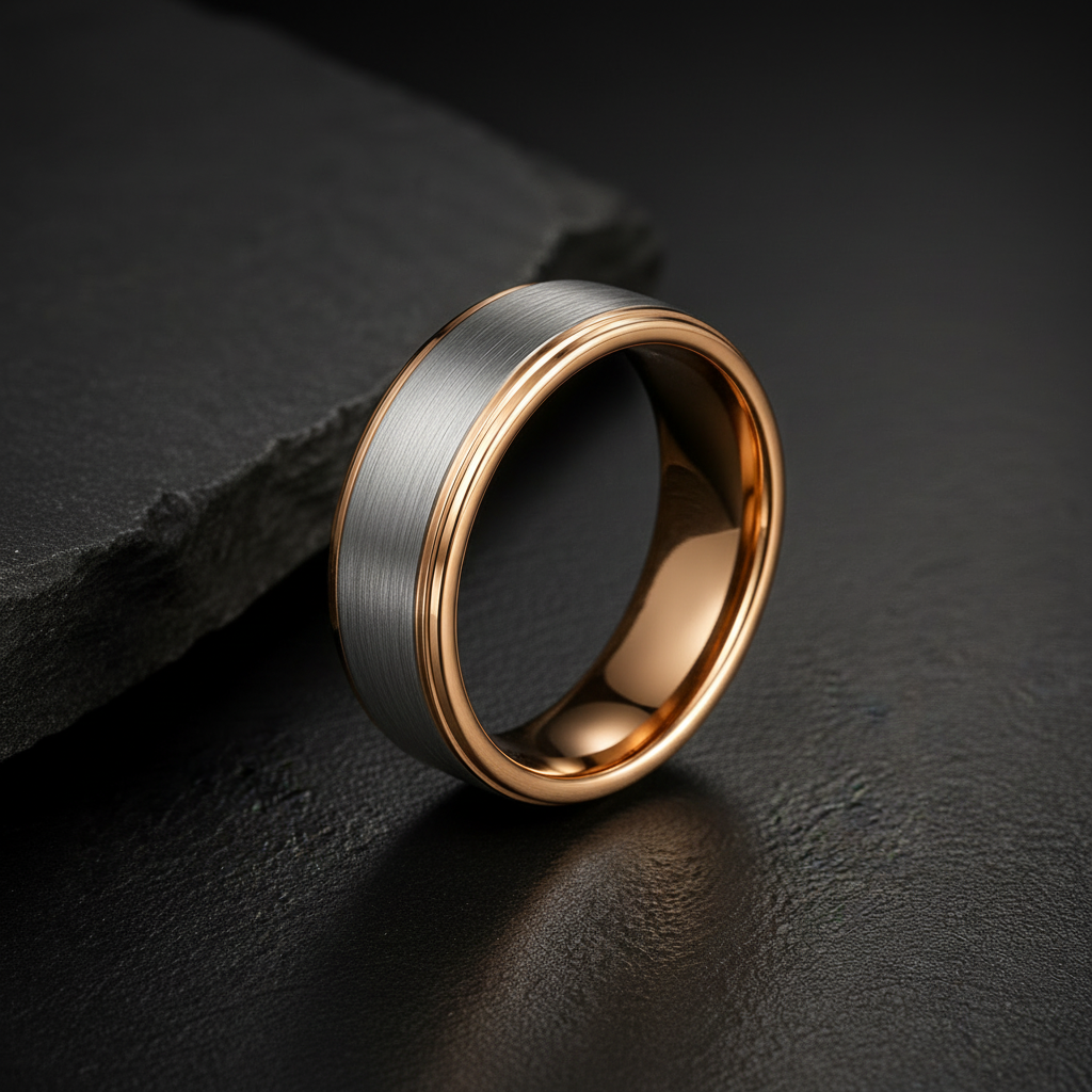 VILANI Silver Rose Gold — Macro