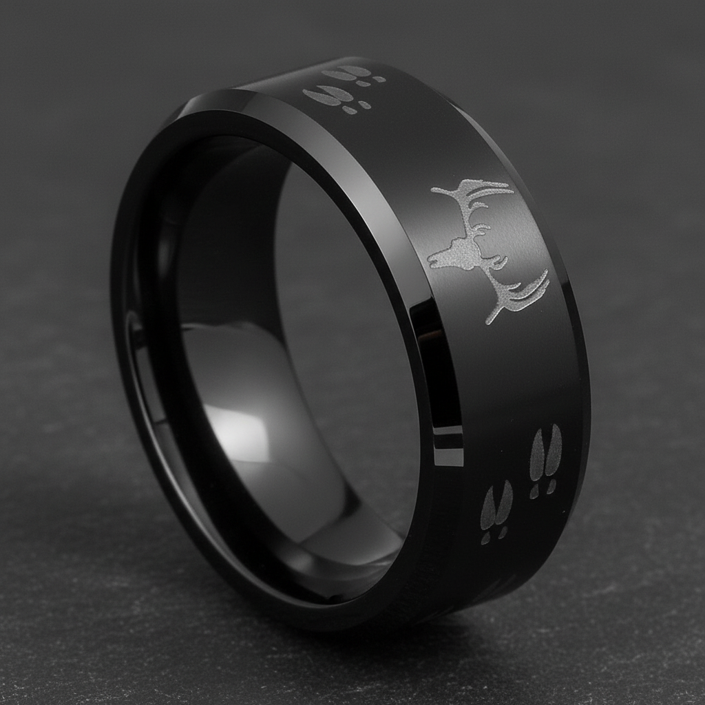 VILANI Stag Ring — Macro